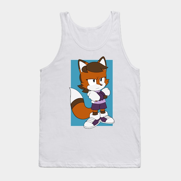 Grumpy Cinder Tank Top by Firestorm Fox